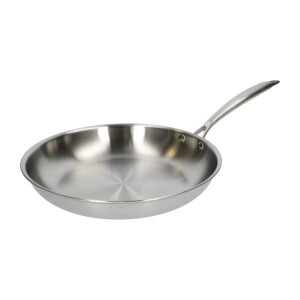 Koekenpan, 3-laags, rvs, PFAS-vrij, Ø 28 cm