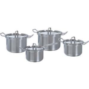 BK Q-linair Master Glas Pannenset 4-delig