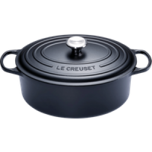 Le Creuset Ovale Braadpan 31 cm Mat Zwart