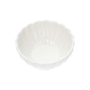 Schaaltje schulp, porselein, Ø8 cm