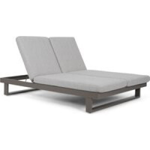 Lifestyle Massimo ligbed met kussen antraciet/earth