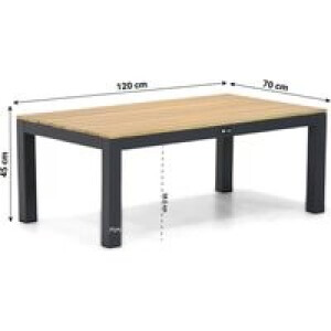 Santika Shadow lounge tafel 120x70 cm