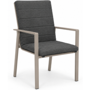 Lifestyle Timo dining tuinstoel loft/carbon