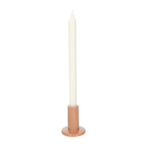 Kandelaar, porselein, hoog, terracotta