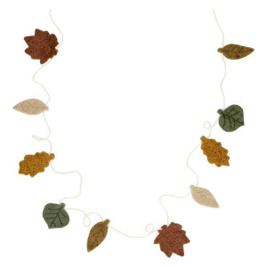Slinger met bladeren, vilt, 150 cm