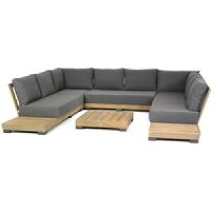 Lifestyle Hilton loungeset U-vorm  6-delig