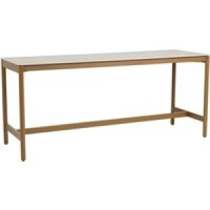 4 Seasons Soho high dining table ceramic 220 X 75 X 95 amber