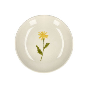 Gebaksbordje, steengoed, paardenbloem, Ø 16 cm
