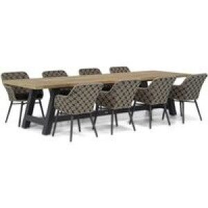 Lifestyle Crossway/Trente 330 cm dining tuinset 9-delig