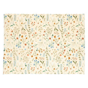 Placemat, GOTS bio-katoen, veldbloemen, 35 x 50 cm