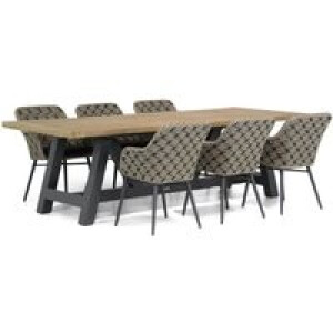 Lifestyle Crossway/Trente 260 cm dining tuinset 7-delig