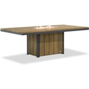 Lifestyle Seaside teak dining vuurtafel 220 x 115 cm