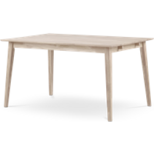 Filippa verlengbare houten eettafel whitewash - 140 x 90 cm