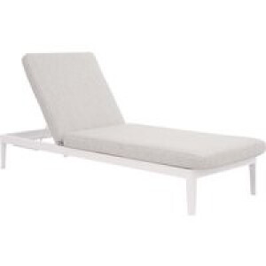 Lifestyle Mateo ligbed met kussen wit/earth