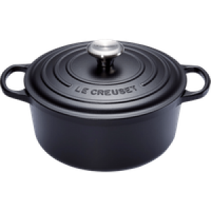 Le Creuset Signature Ronde Braadpan 24 cm Mat Zwart