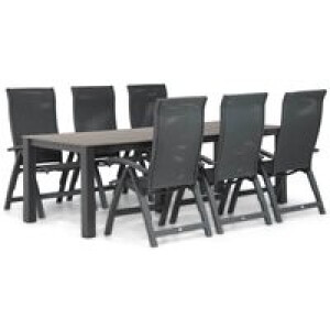 Presto Tarenta/Valley 240 cm dining tuinset 7-delig