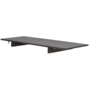 Filippa verlengstuk voor de ronde Filippa eettafel donkerbruin - 45 x 120 cm