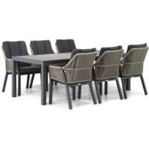 Lifestyle Verona/Residence 220 cm dining tuinset 7-delig