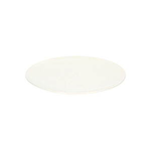 Ontbijtbord, organisch, porselein, wit, Ø 20 cm