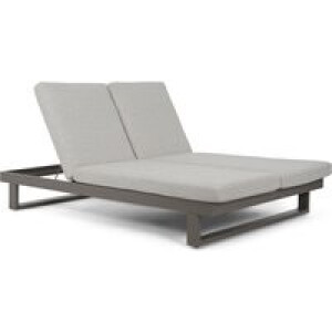 Lifestyle Massimo ligbed met kussen antraciet/sandy