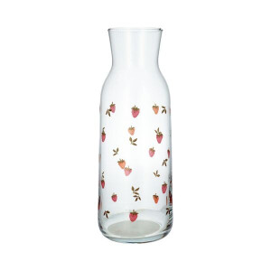 Karaf, glas, roodfruit, 1,2 liter