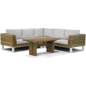 Lifestyle Seashore/Brighton 140 cm dining loungeset 4-delig