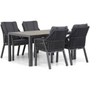 Lifestyle Verona/Young 155 cm dining tuinset 5-delig