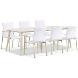 Lifestyle Rome/Vienna 240 cm dining tuinset 7-delig