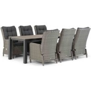 Garden Collections Kingston/Valley 240 cm dining tuinset 7-delig