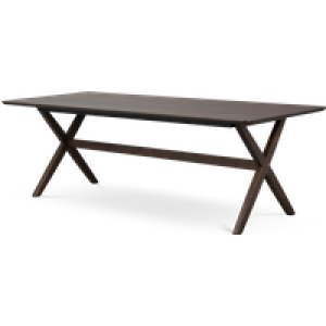 Calverton verlengbare houten eettafel donker eiken - 230 x 95 cm