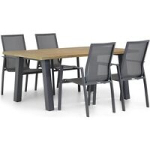 Lifestyle Ultimate/Glasgow 180 cm dining tuinset 5-delig