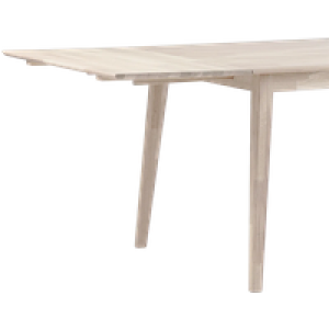 Filippa houten verlengstuk whitewash voor Filippa eettafel - 50 cm