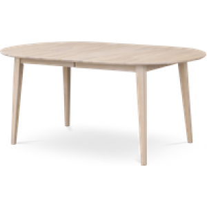 Filippa uitschuifbare houten eettafel whitewash - 170 x 105 cm