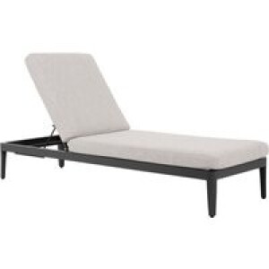 Lifestyle Mateo ligbed met kussen antraciet/earth