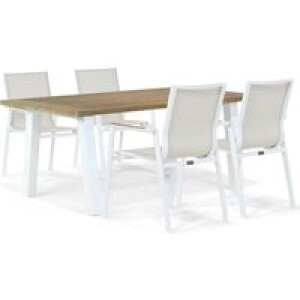 Lifestyle Fiora/Glasgow 180 cm dining tuinset 5-delig
