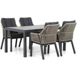 Lifestyle Verona/Residence 164 cm dining tuinset 5-delig