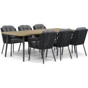 Santika Tendenza/Montana 240 cm dining tuinset 7-delig
