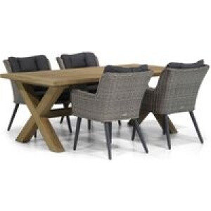Garden Collections Boston/Oregon 200 cm dining tuinset 5-delig