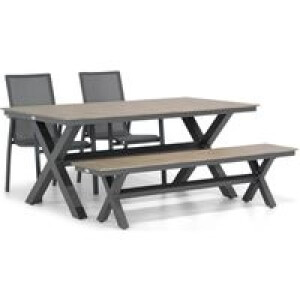 Lifestyle Ultimate/Forest 180 cm dining tuinset 4-delig