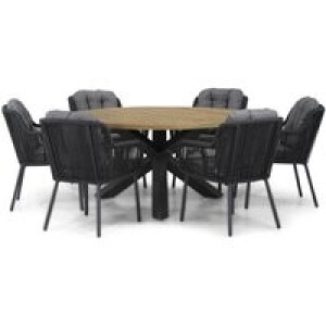 Santika Tendenza/Rockville 160 cm dining tuinset 7-delig