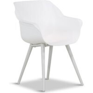 Hartman Sophie studio dining tuinstoel white - met gratis kussen