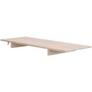 Filippa verlengstuk voor de ronde Filippa eettafel whitewash - 120 x 45 cm