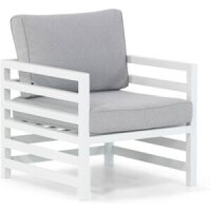 Domani Linde lounge tuinstoel white