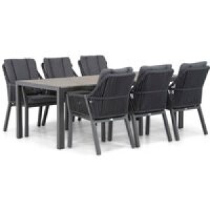 Lifestyle Verona/Young 217 cm dining tuinset 7-delig
