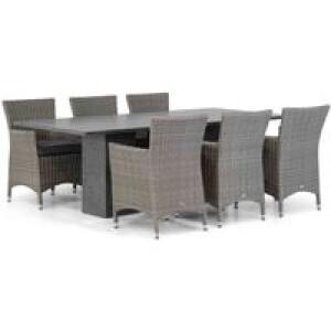 Garden Collections Dublin/Graniet 220 cm dining tuinset 7-delig