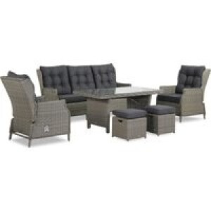 Garden Collections New Castle dining loungeset 6-delig
