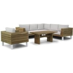 Lifestyle Seashore/Brighton 140 cm hoek loungeset 5-delig