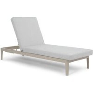 Lifestyle Mateo ligbed met kussen loft/soft grey