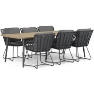 4 Seasons Outdoor Fabrice/Montana 240 cm dining tuinset 7-delig