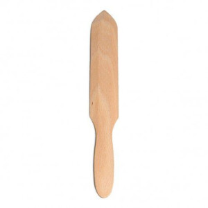 Spatel met punt, beukenhout, 33 cm